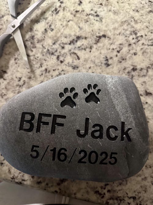 Medium Pet Stone Memorial