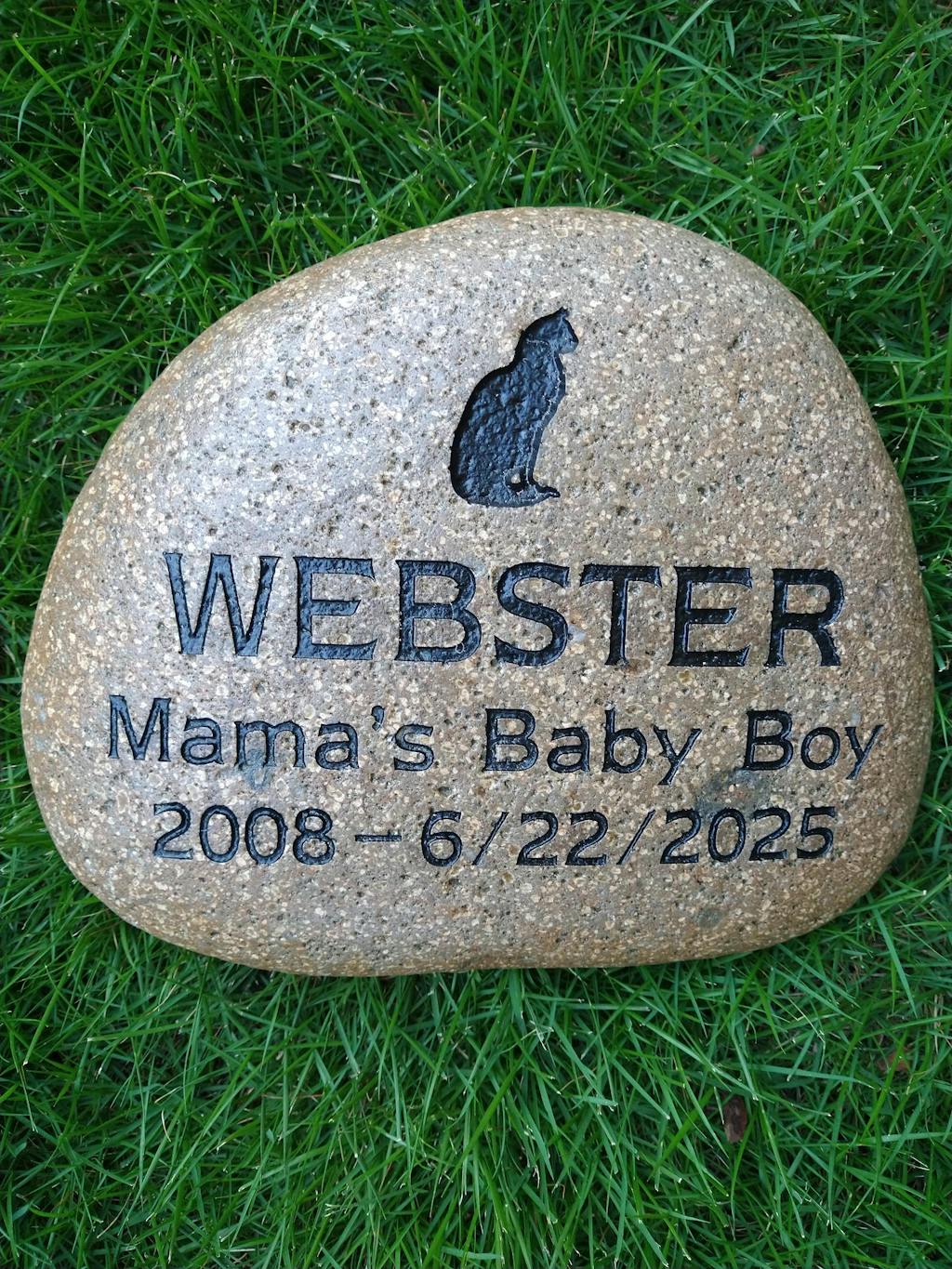 Large Pet Stone Memorial