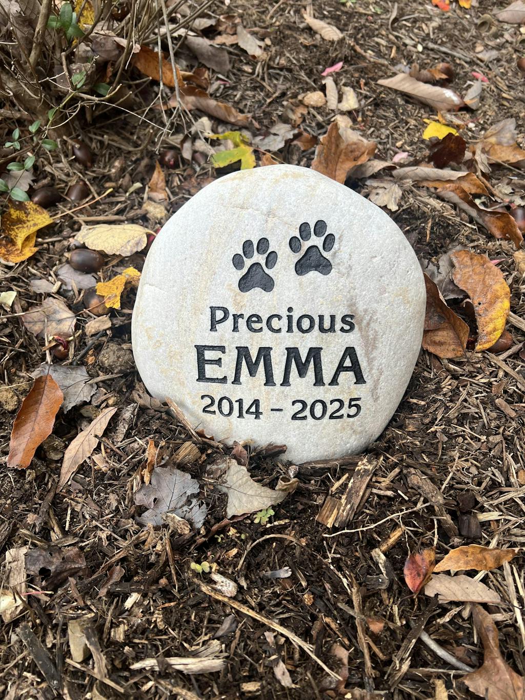 Large Pet Stone Memorial
