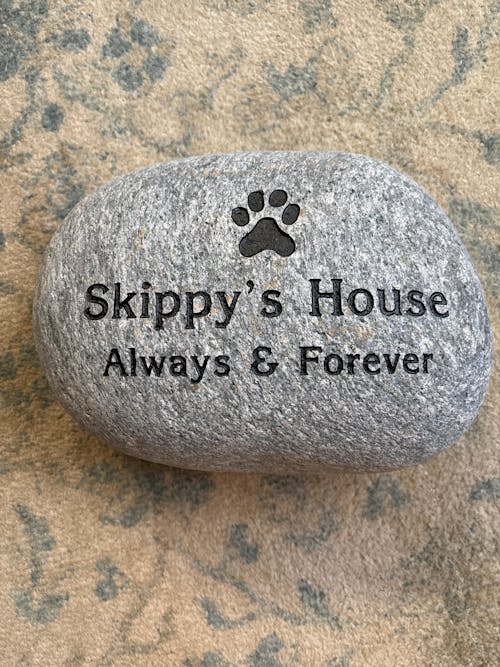 Large Pet Stone Memorial