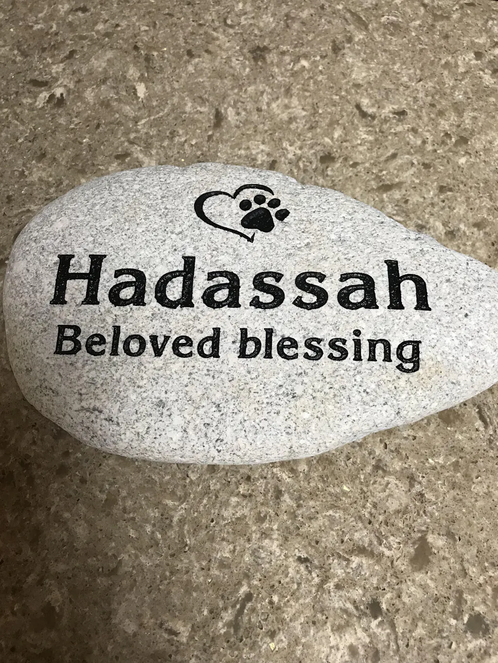 Medium Pet Stone Memorial