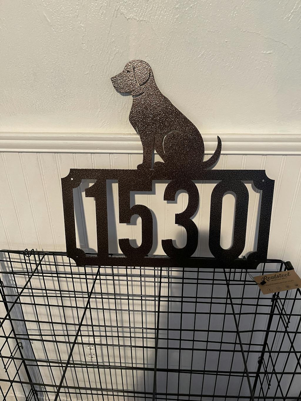 The Perfect House Warming Gift Our Labrador Home Number Monogram