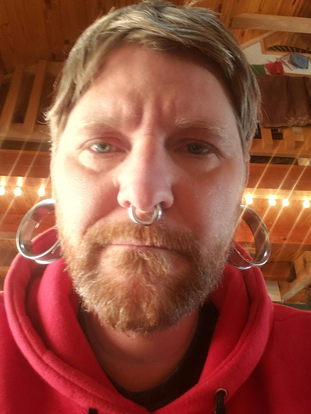 Supersize Steel Double Flared Ear Gauge Tunnel Plug 1 Pair Rebel Bod