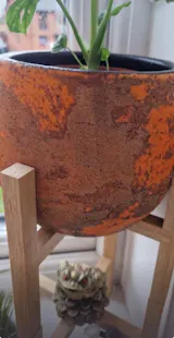 Olaf Ceramic Plant Pot Rust, Orange, Multiple Sizes