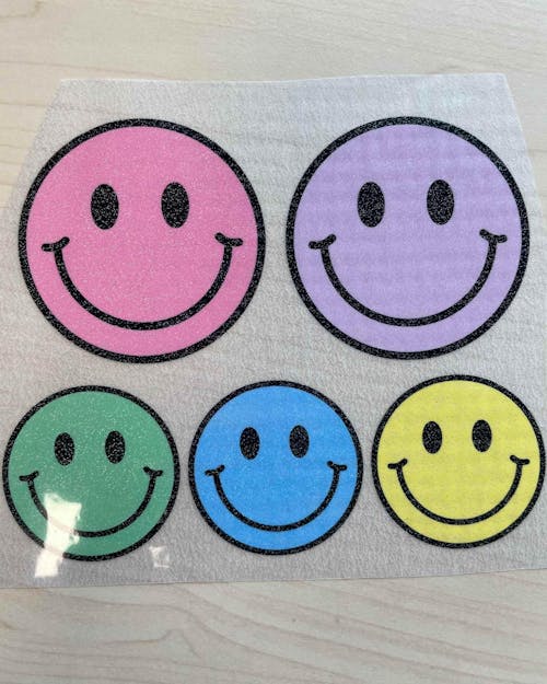 Smilies – Strijktransfer