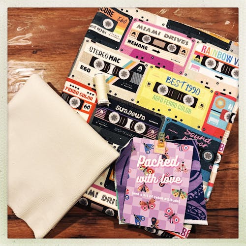 80cm Coupon Frozen Tracks | 100% Katoen French Terry | 170cm breed