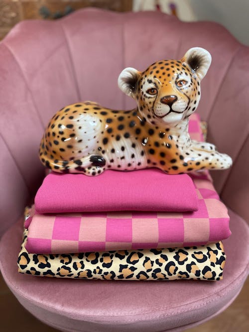 Savanna Spot | Katoen twill stretch