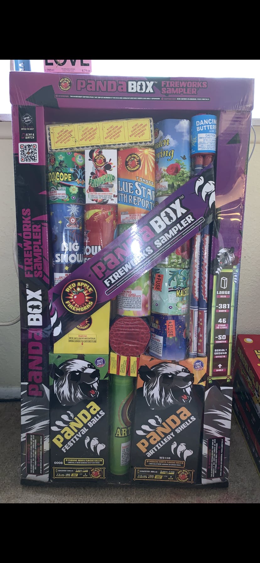 Buy Panda Box® Fireworks Sampler® Fireworks Online