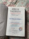 Bíblia Sagrada Letra Jumbo – Edição Premium com Harpa e Corinhos