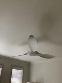 EGLO Noosa White Ceiling Fan With Light