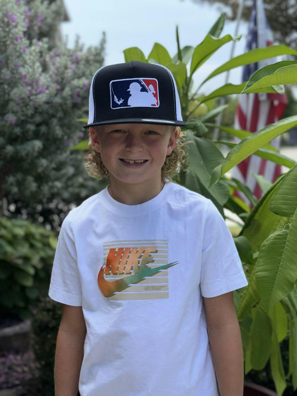 Baseball Fishing Trucker Hat