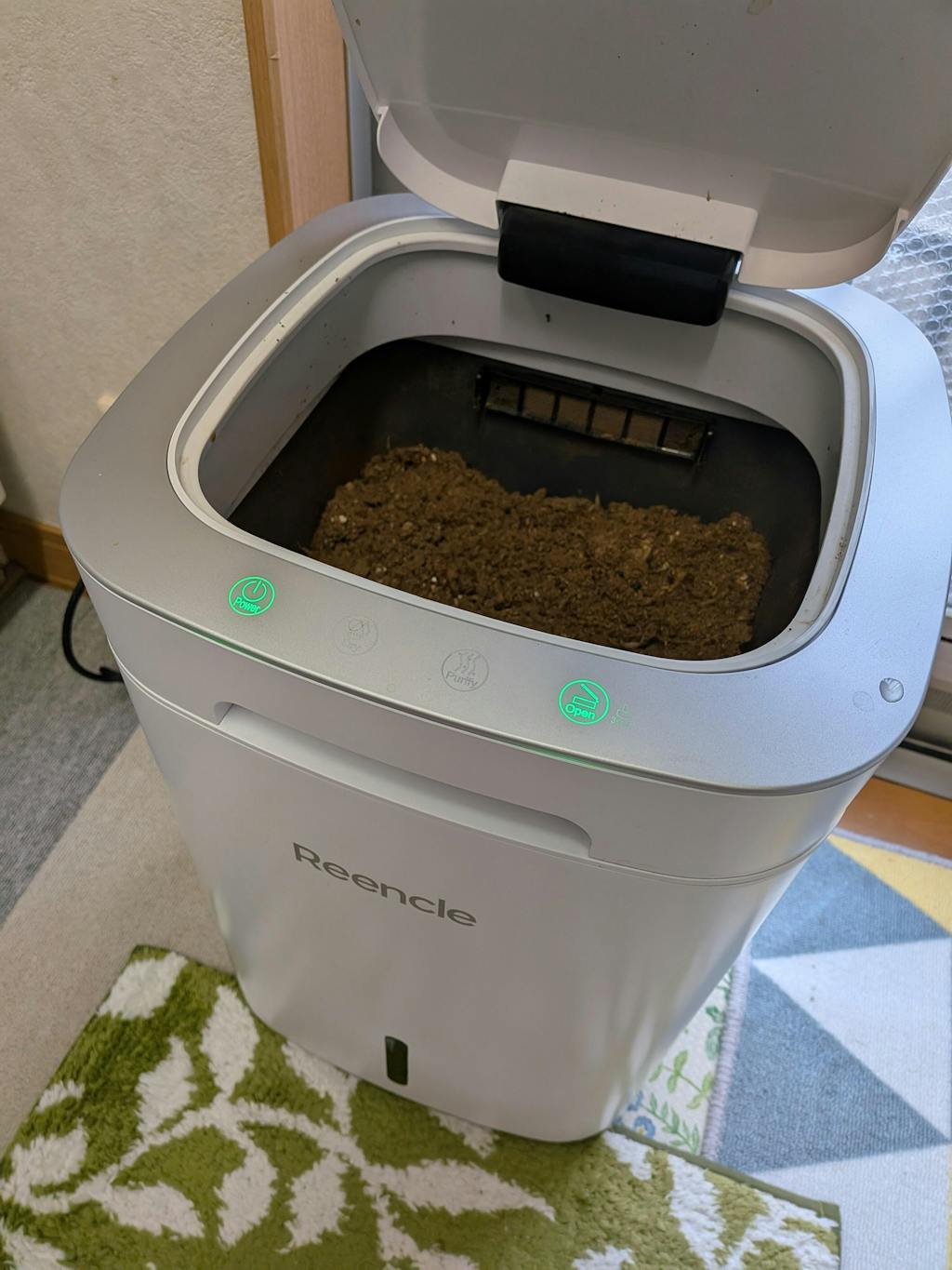 Reencle Prime 家庭用 生ごみ処理機 ハイブリッド式（ バイオ式 × 乾燥式 ）