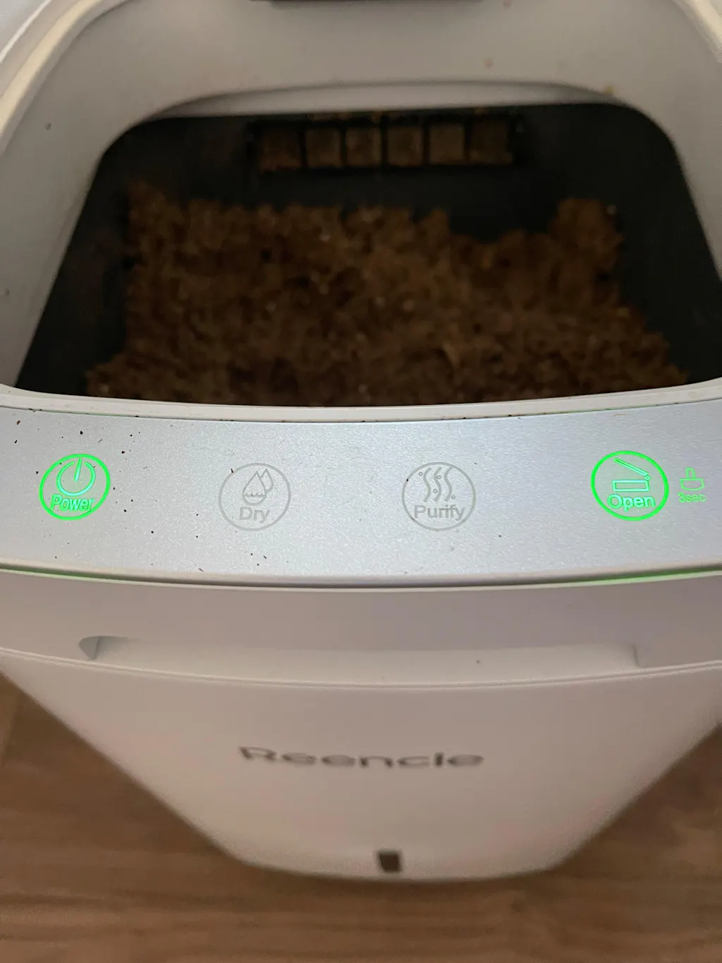 Reencle Prime 家庭用 生ごみ処理機 ハイブリッド式（ バイオ式 × 乾燥式 ）