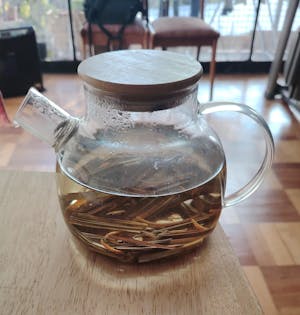 Tetera Vidrio Borosilicato 1 lt