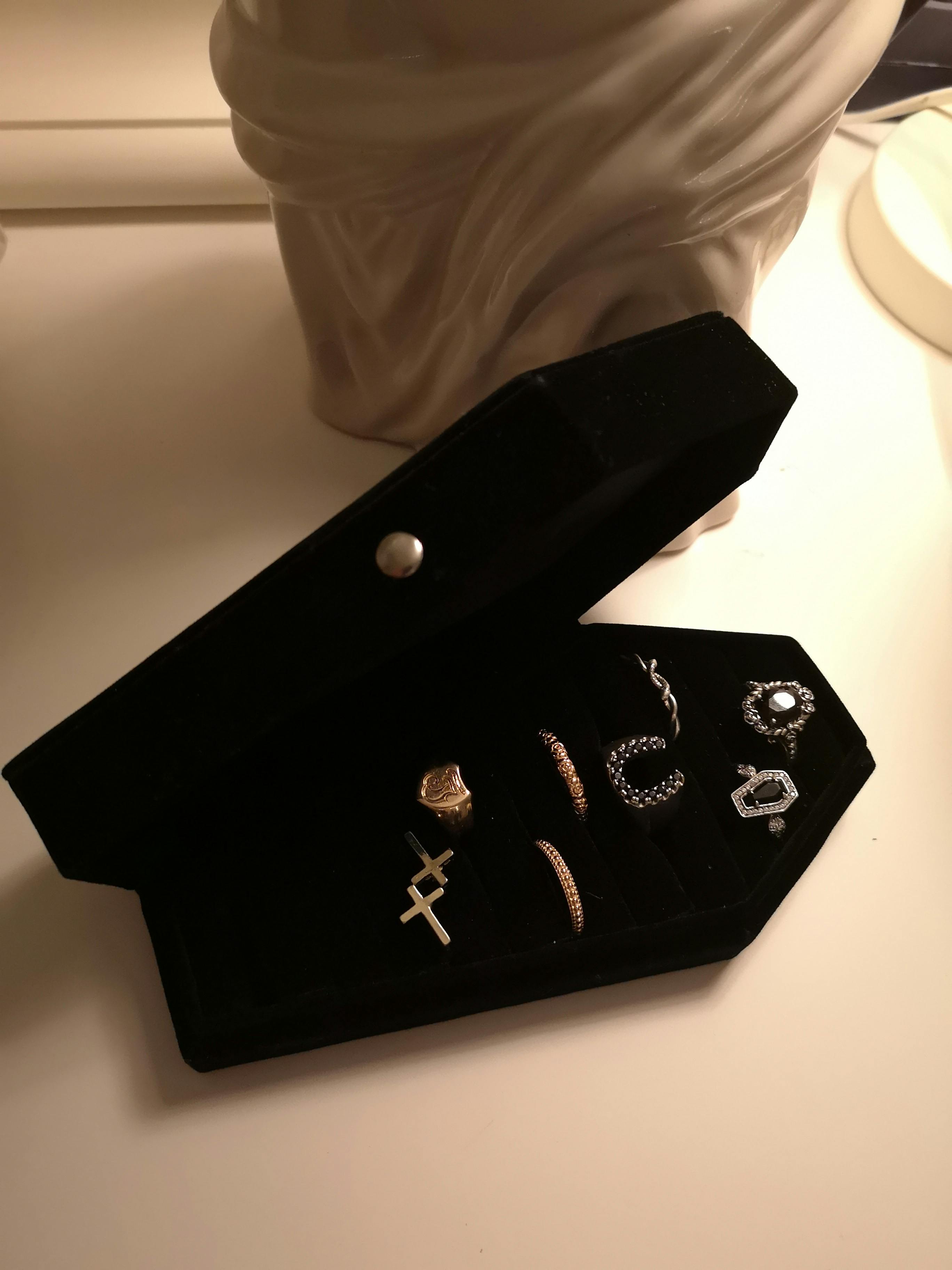 coffin ring case