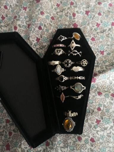 coffin ring case