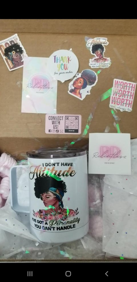 Attitude Sticker Die-Cut