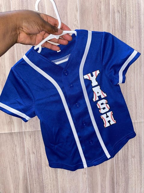Kids Custom Baseball Jersey