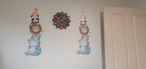 Animal Tower Wall Stickers