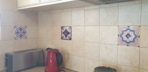 Moroccan Blue 2D Peel and Stick Tiles