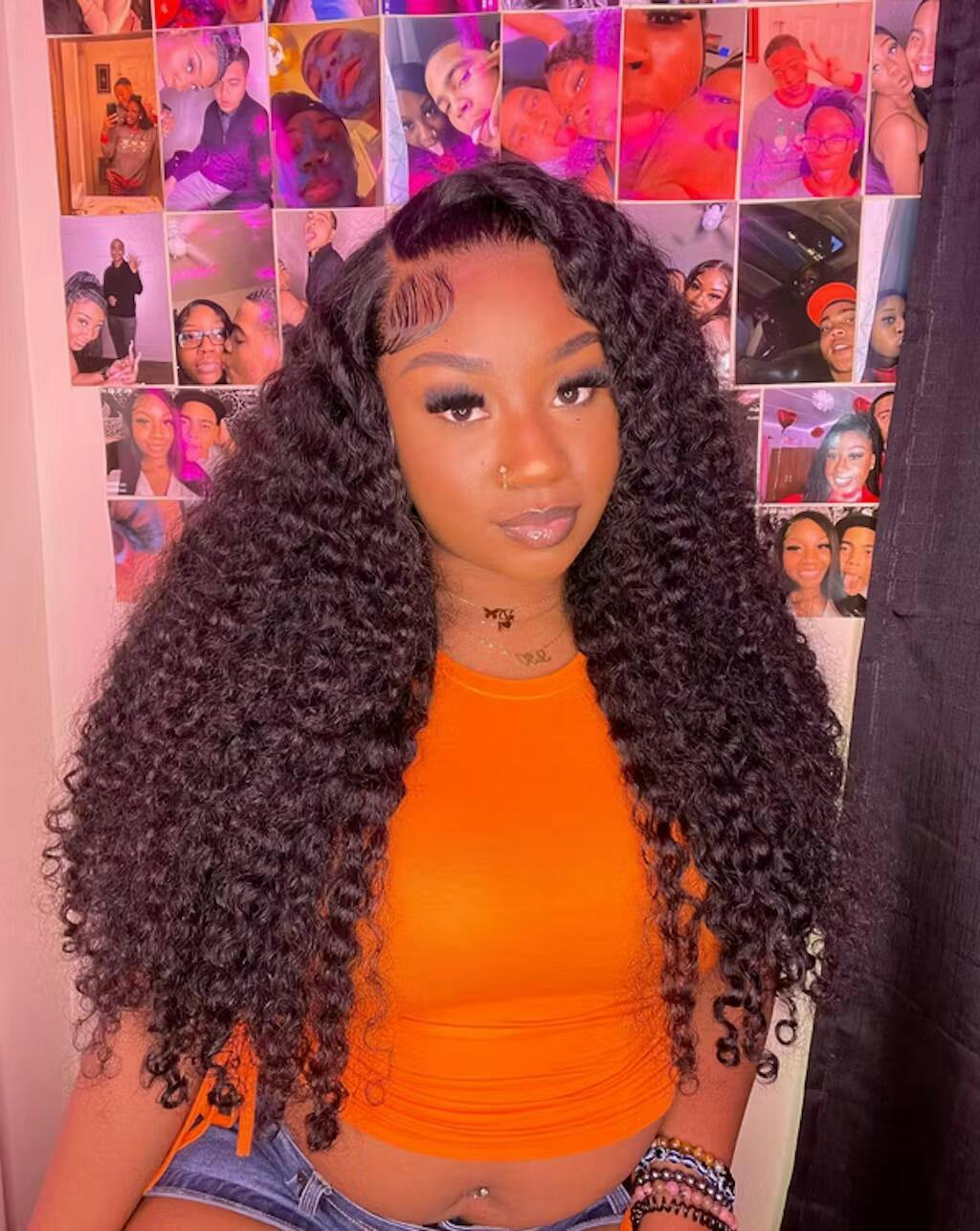 Wear And Go Wigs Kinky Curly HD 180 Density Human Hair Wig – Remy Forte