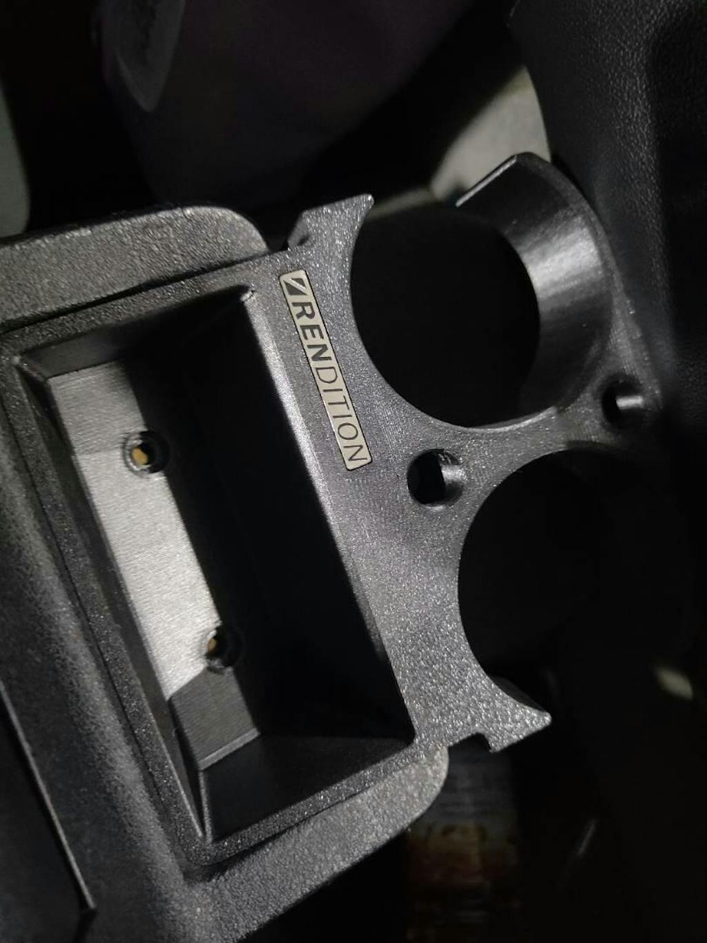 BMW E36 Rear Cup Holder V4 Rendition Design Rendition Design