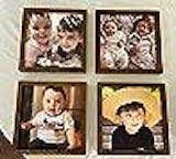 Set of 12 Restickable Custom Framed Photos - 8" x 8"