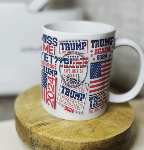 The Man Sustains American Success - 3D Inflated Effect Printed Mug
