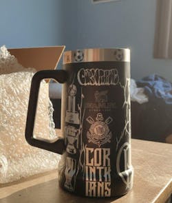 Exclusivo: Caneca Térmica 710ml Edição Especial Timão Customizada Gravação Laser + *BRINDE 1x Chaveiro Exclusivo* - EDIÇÃO LIMITADA