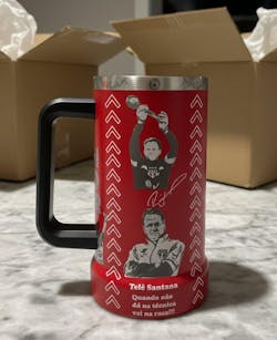 Exclusivo: Caneca Térmica 710ml Edição Especial São Paulo Tri Mundial Customizada Gravação Laser + *BRINDE 1x Chaveiro Exclusivo* - EDIÇÃO LIMITADA