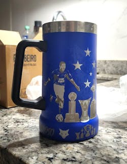 Exclusivo: Caneca Térmica 710ml Edição Especial Cruzeiro Customizada Gravação Laser + *BRINDE 1x Chaveiro Exclusivo* - EDIÇÃO LIMITADA