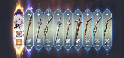 Yae Miko Genshin Account: Yae with rerolled primogems