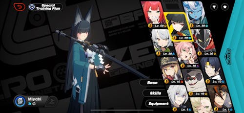 Miyabi Zenless Zone Zero Account: Miyabi with rerolled Polychrome