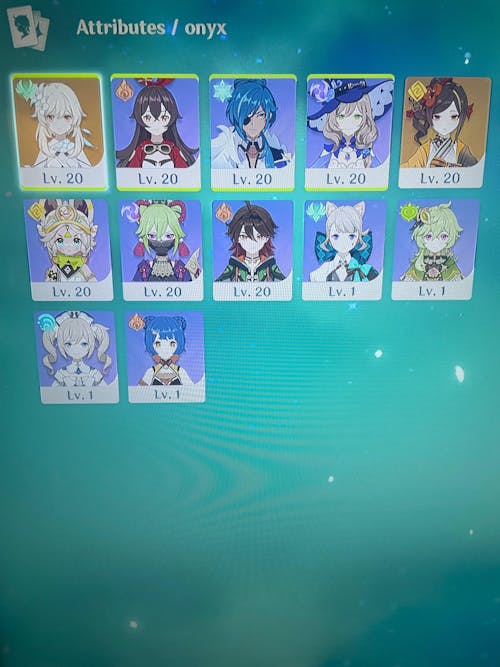 Chiori Genshin Account: Chiori with rerolled primogems