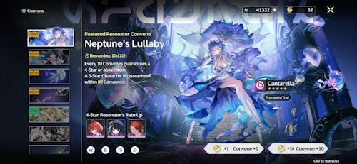 Wuthering Waves Account NA: America server with 100-500+ Convenes