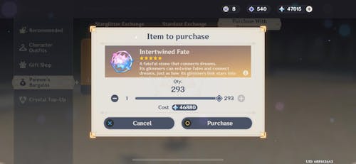 Genshin Account NA: America server with 300-1000+ Wishes