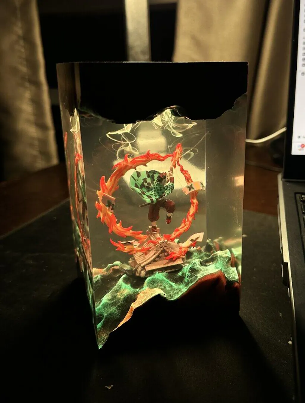 Tanjiro Resin Lamp 03 - Demon Slayer