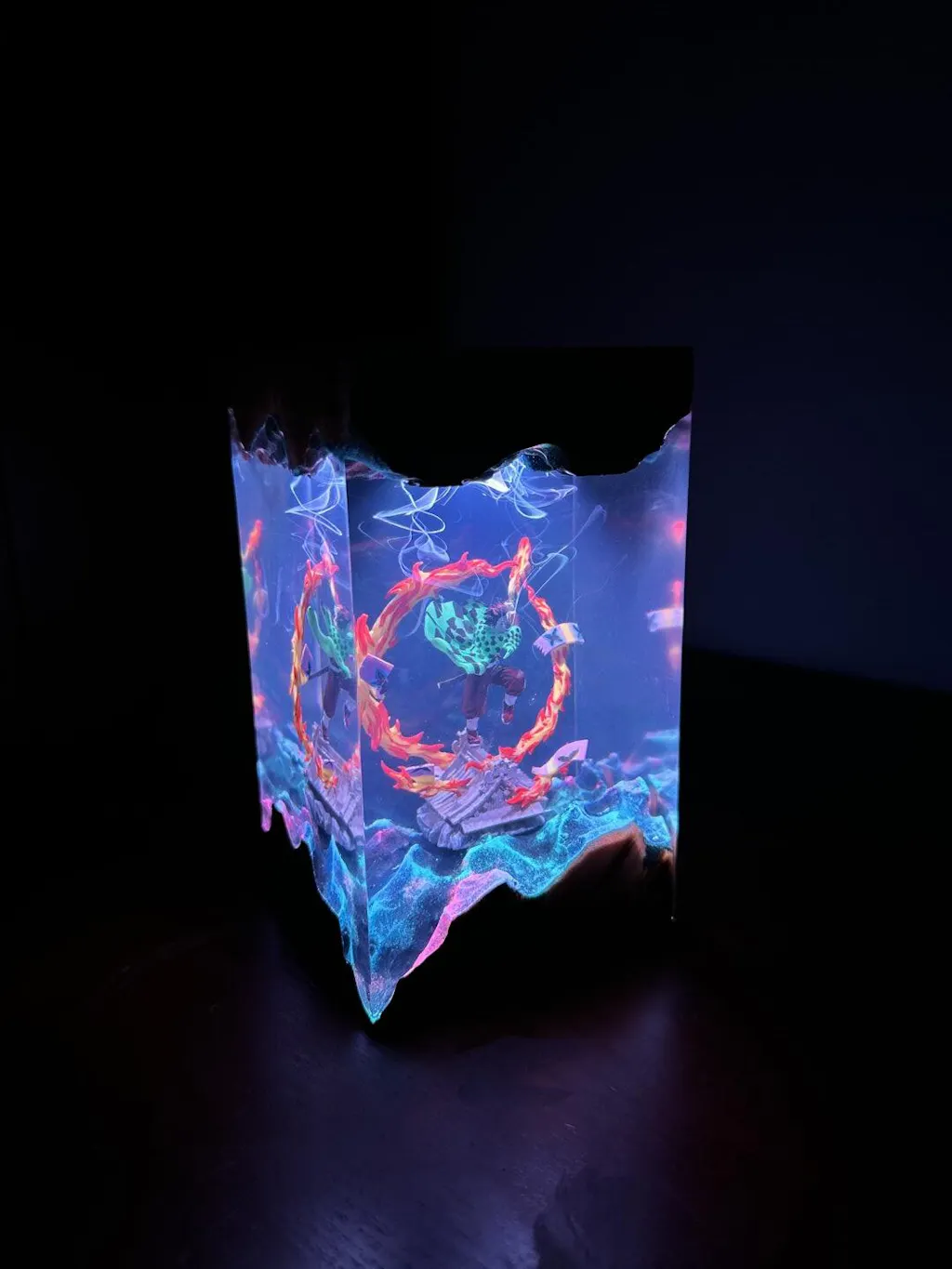 Tanjiro Resin Lamp 03 - Demon Slayer