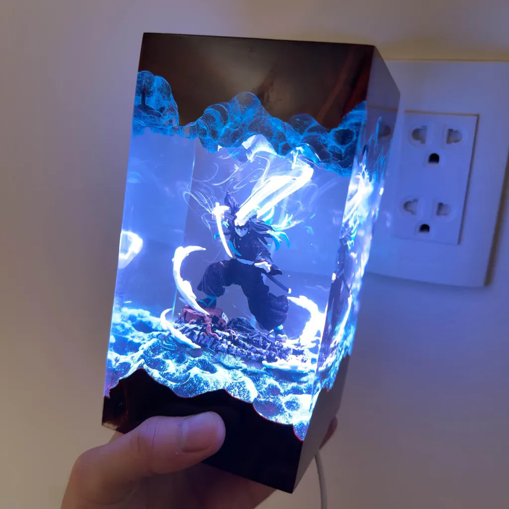 Muichiro Tokito Resin Lamp - Demon Slayer