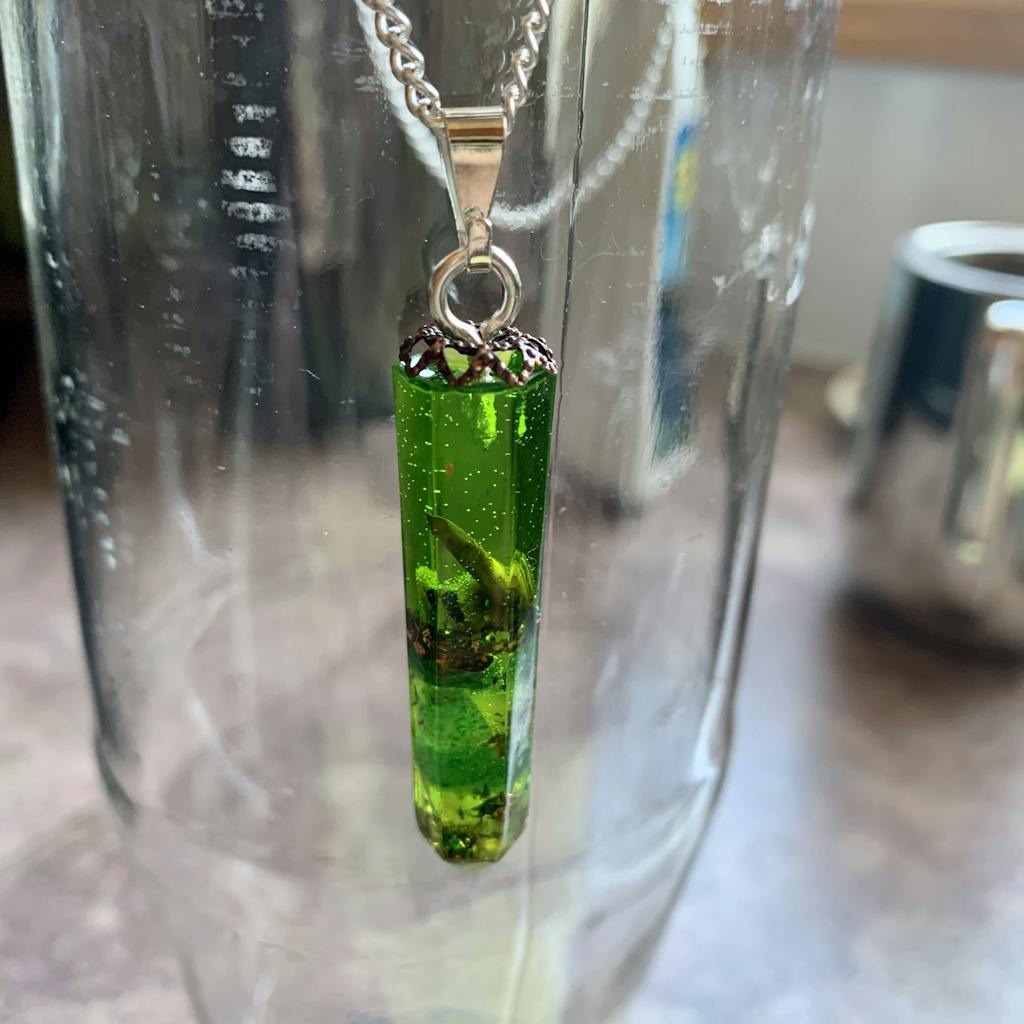 Faceted Crystal Pendant Mold Shop Resin Molds Resin Obsession