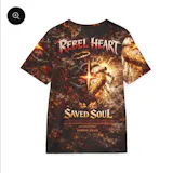 Graffiti Lion of Judah Polyester Tee (AOP)