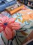 Hand-Tufted Floral Wool Rug | Modern Colorful Flower Design
