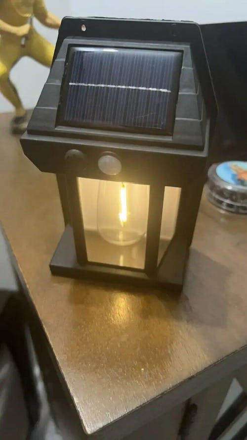 Solar Outdoor Wall Light with Motion Sensor