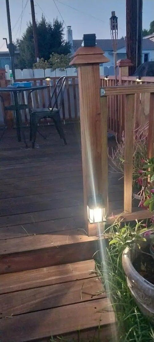 Solar Outdoor Wall Light with Motion Sensor