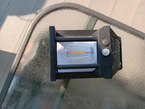 Solar Outdoor Wall Light with Motion Sensor