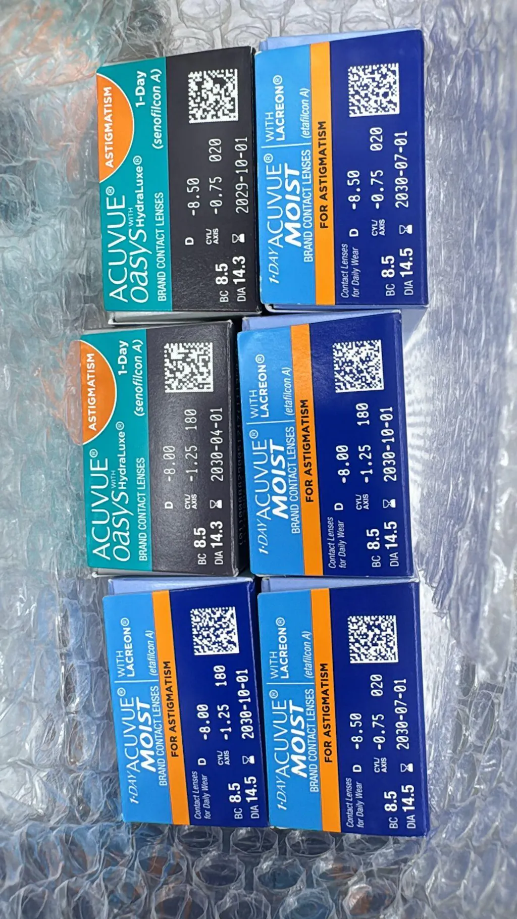Acuvue Oasys 1-Day with HydraLuxe for Astigmatism (散光 | 30片)