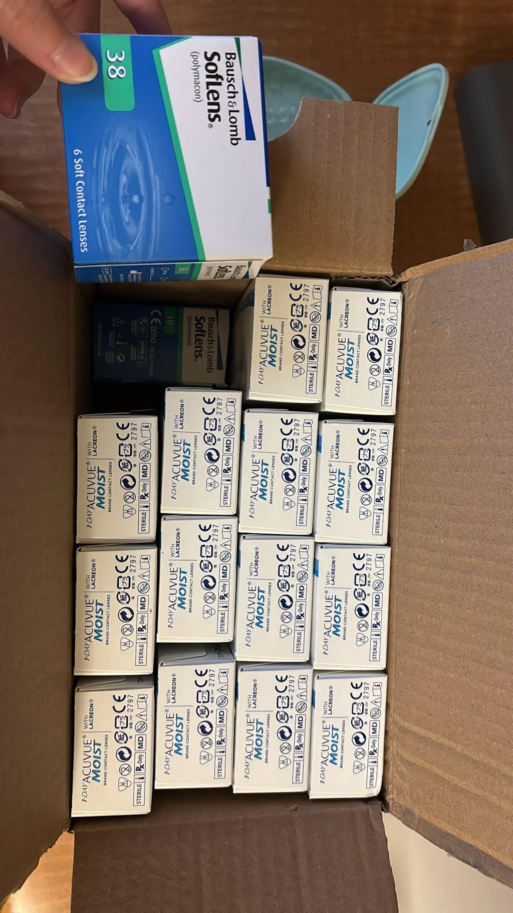 Acuvue Moist 1-DAY 隱形眼鏡 (日拋/30片)