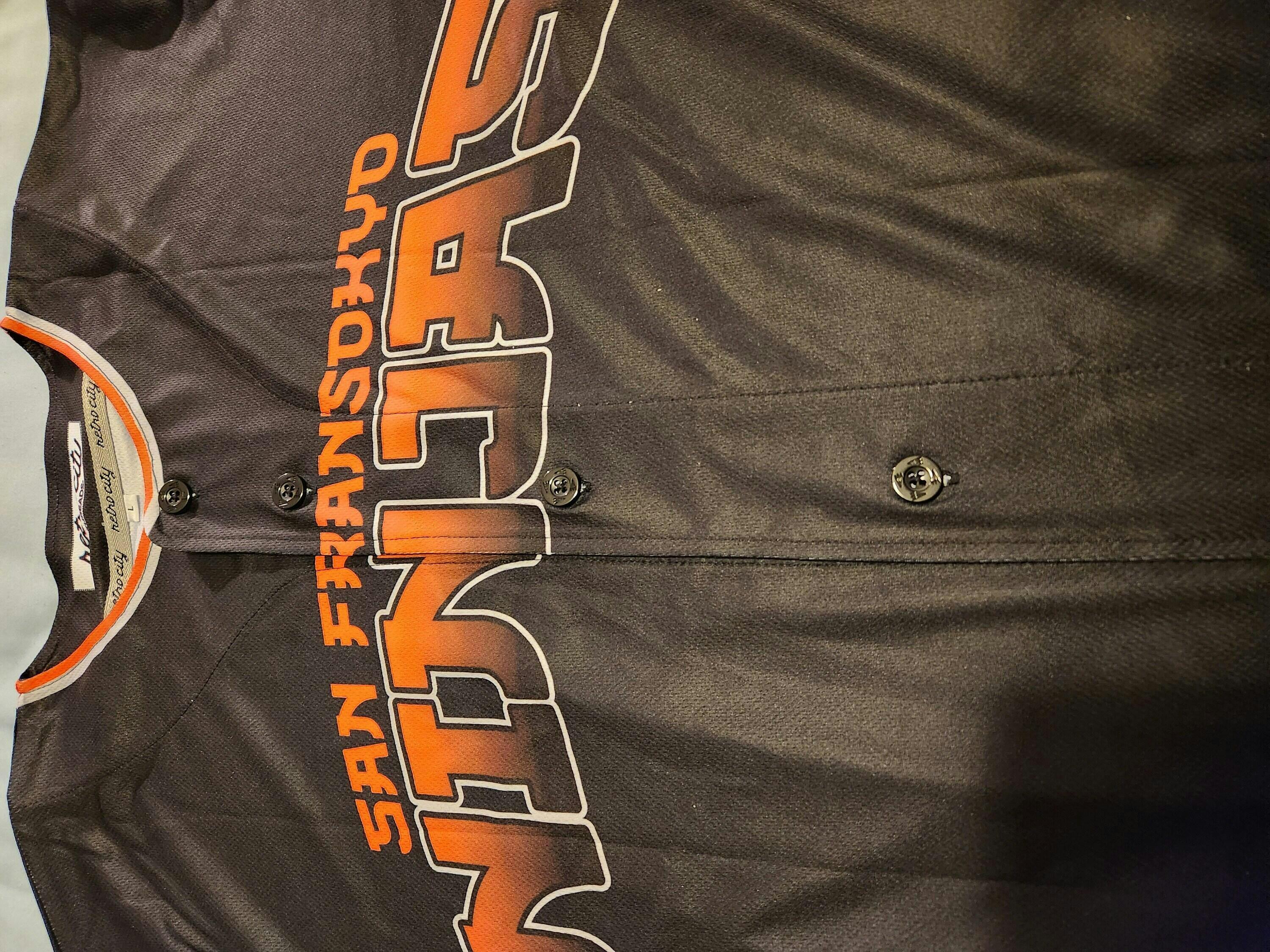 San Fransokyo Ninjas Full-Button Baseball Jersey J5 – Retro City
