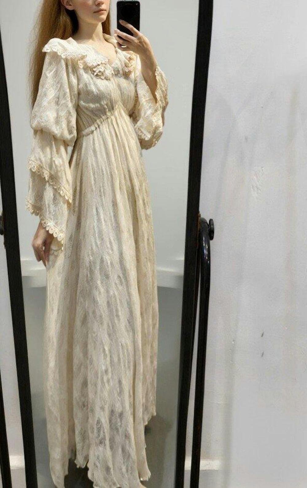 Whismical Puff Sleeves Nymph Dress