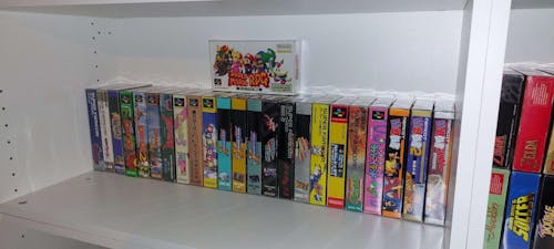 Boitiers de Protection Crystal Box de Jeux Super Famicom